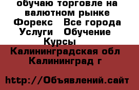 обучаю торговле на валютном рынке Форекс - Все города Услуги » Обучение. Курсы   . Калининградская обл.,Калининград г.